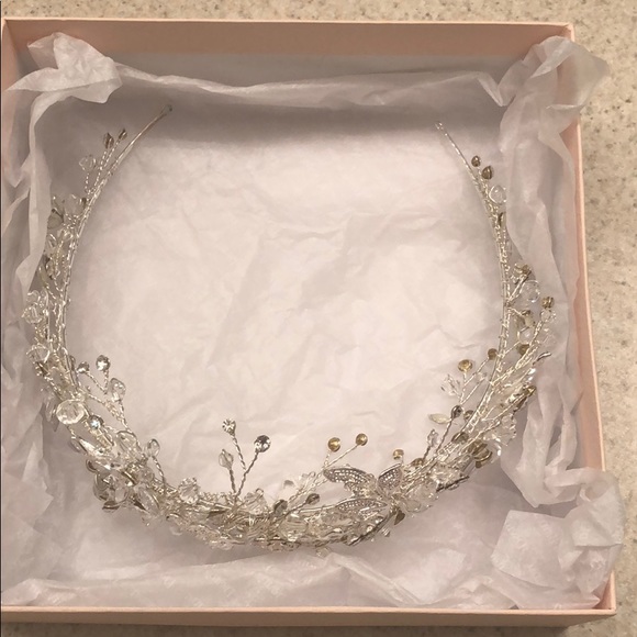 Moldable Crystal Tiara/ Headband main image 4
